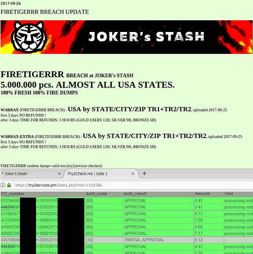 Image result for joker's stash carbanka