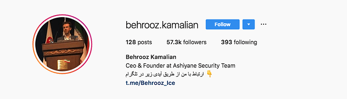 Behrooz Kamalian Instagram