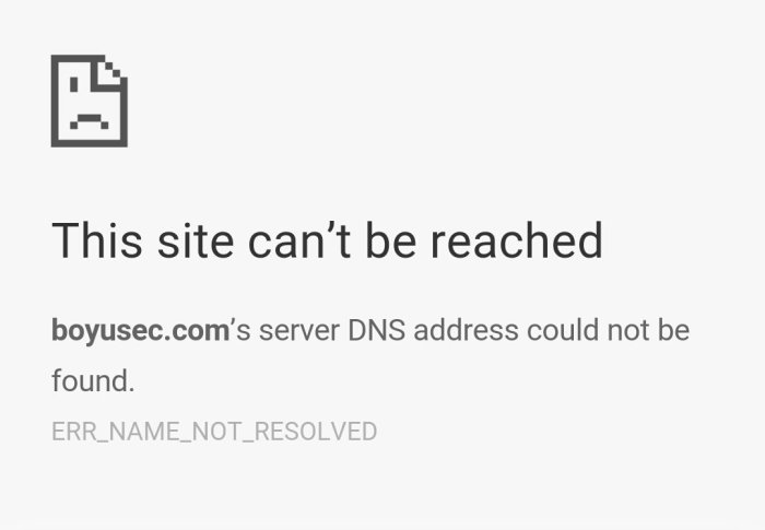 DNS_not_resolved