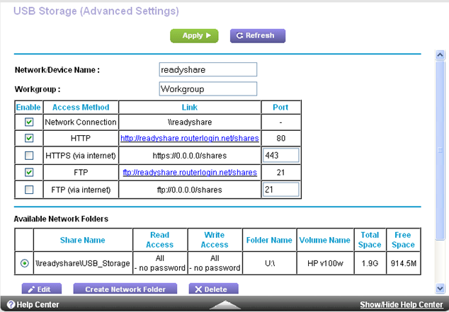 Netgear FTP Credentials Setup Process