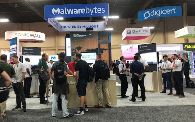 Image of the Black Hat Conference in Las Vegas.