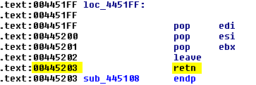 font record