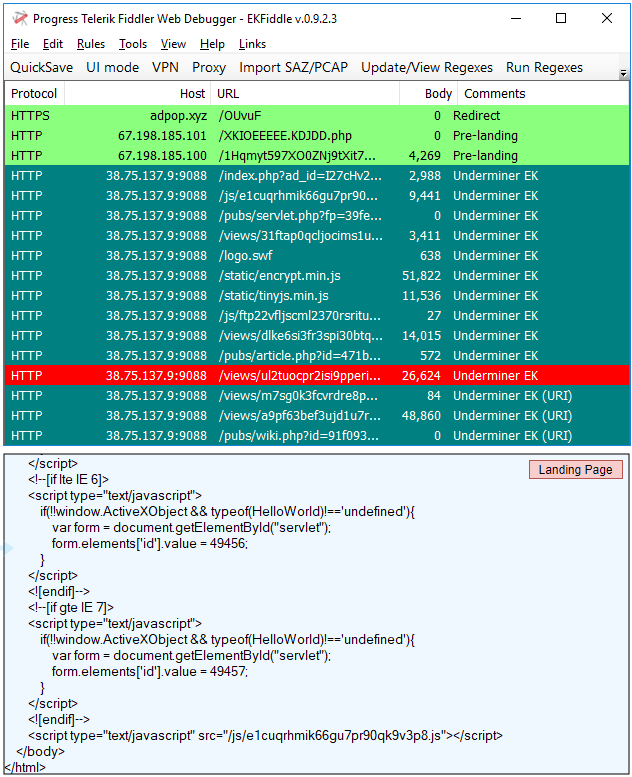 Exploit kits: fall 2019 review